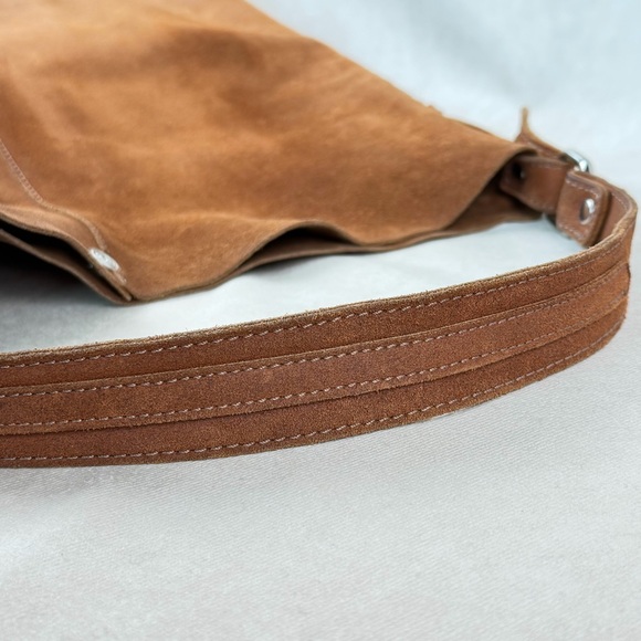 Gianni Notaro Genuine Leather Suede Tote Bag w/ Pouch | Made in Italy - Picture 8 of 16